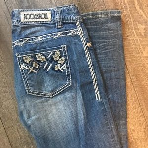 Rock and Roll Cowgirl lighter wash jean